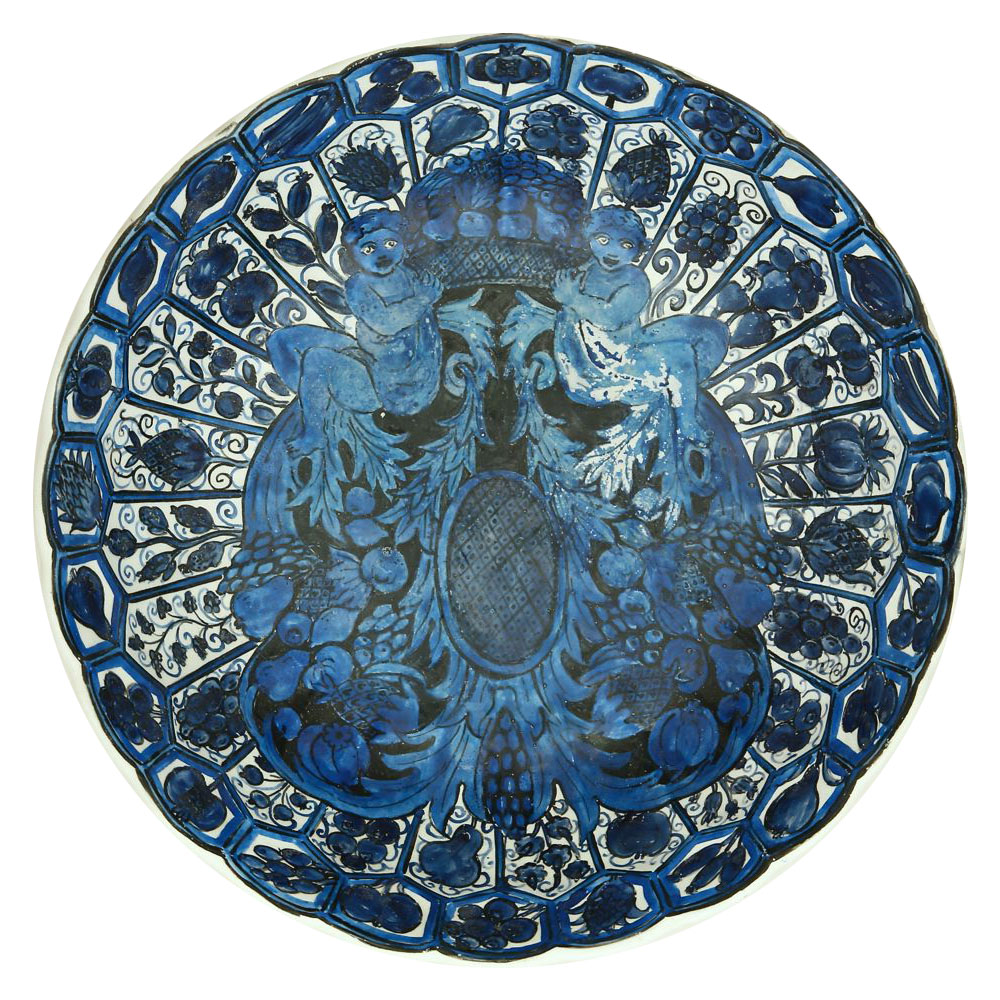 John Pearson ceramic plate, Guild of Handicrafts